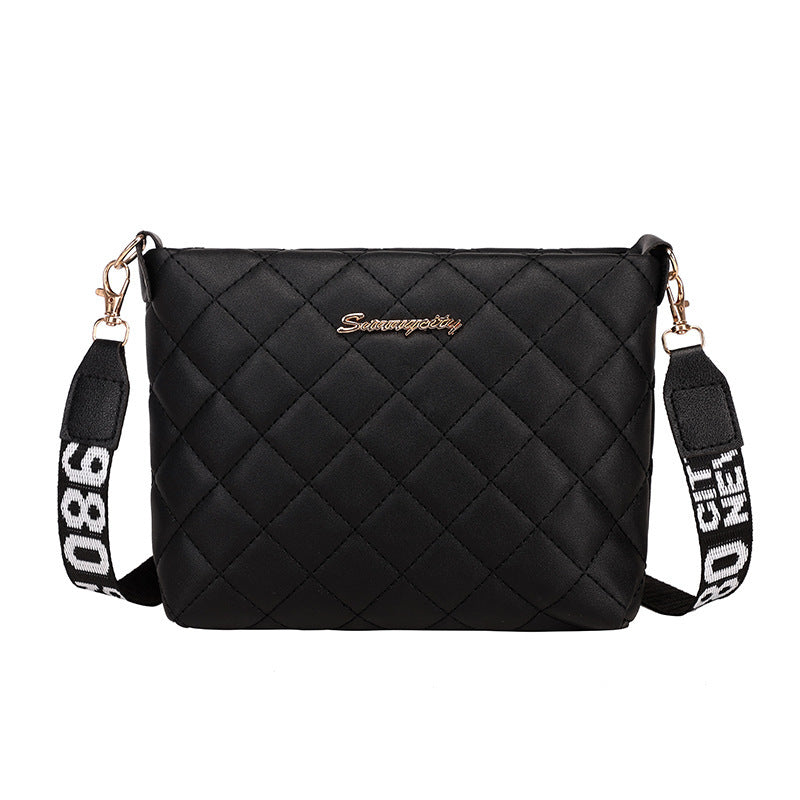 Small Women Messenger Bag Trend Embroidery Chain Shoulder Crossbody Purse