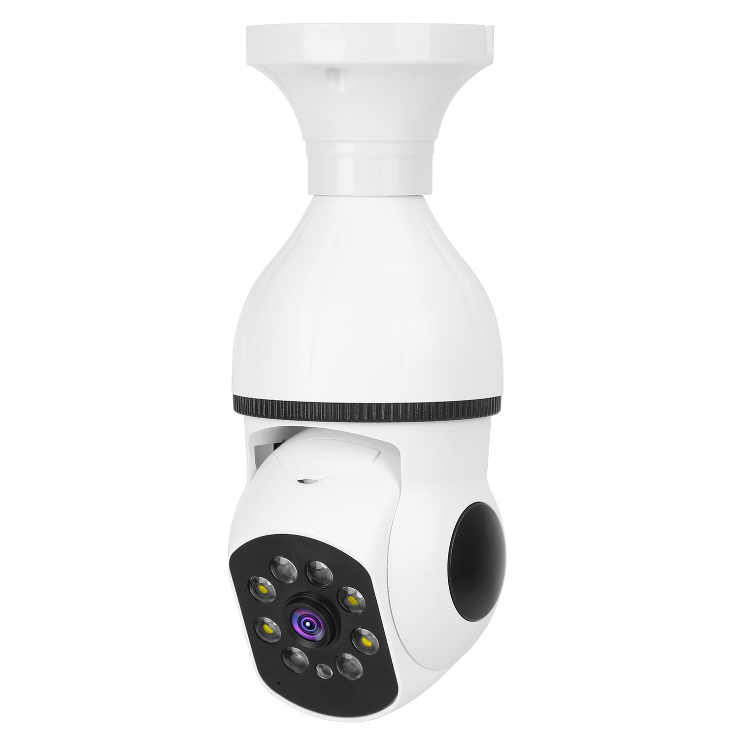 E27 WiFi Bulb Camera 1080P Security Cam with Night Vision & Motion Tracking
