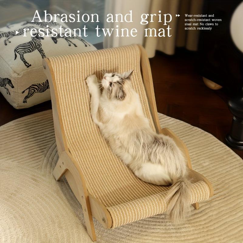 Premium 2 in 1 Cat Hammock and Scratching Post Rest Chair