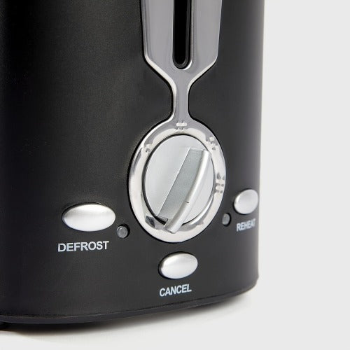 Powerful 2 Slice Toaster Stainless Steel Fast Even Toasting