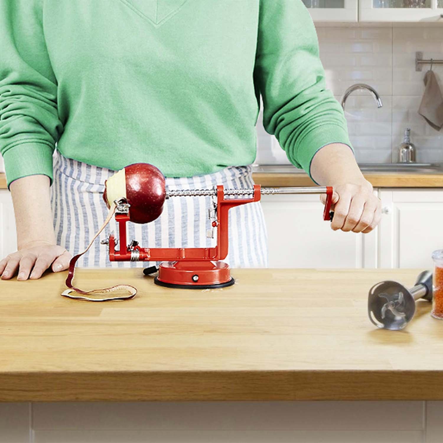 3 in 1 Apple Peeler Corer and Slicer Machine