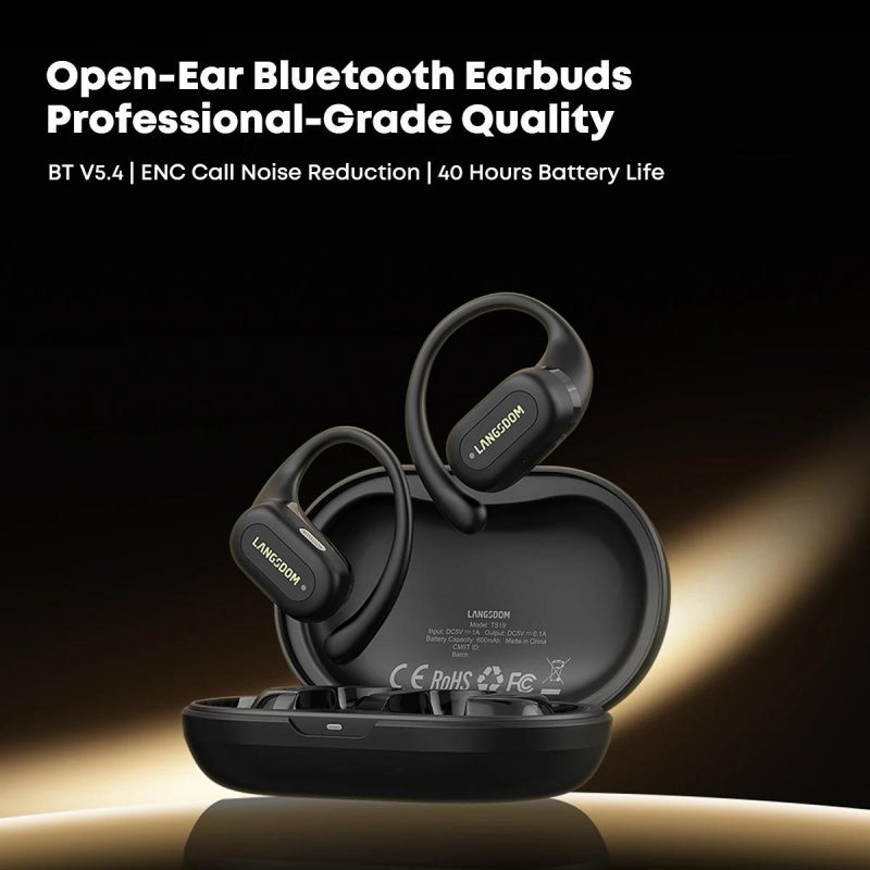 Bone Conduction TWS Wireless Earbuds Sport Bluetooth Headset