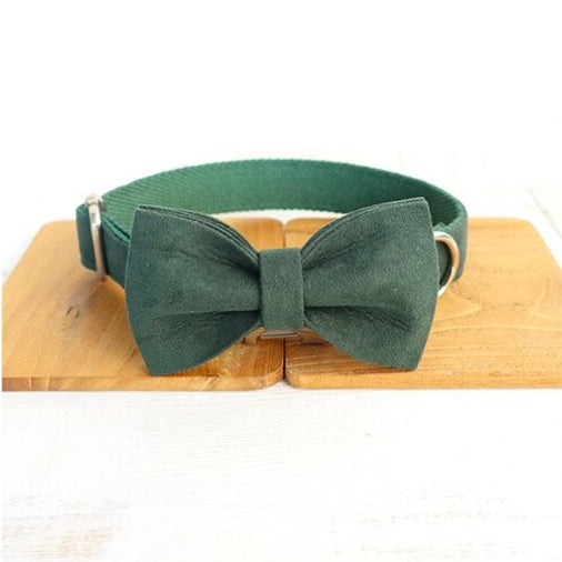 Luxury Pet Collar Bow and Leash Set Stylish Durable Control