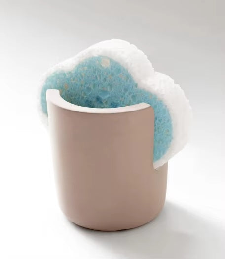 Premium Diatom Mud Sponge Rack Kitchen & Bathroom Sink Caddy