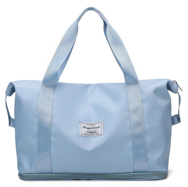 Dry and Wet Separation Sports Shoulder Bag Portable Gym Travel Tote