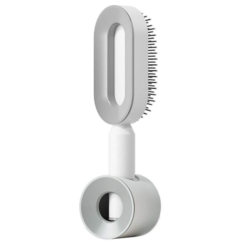 Self Cleaning Hair Brush with Scalp Massage & Detangling