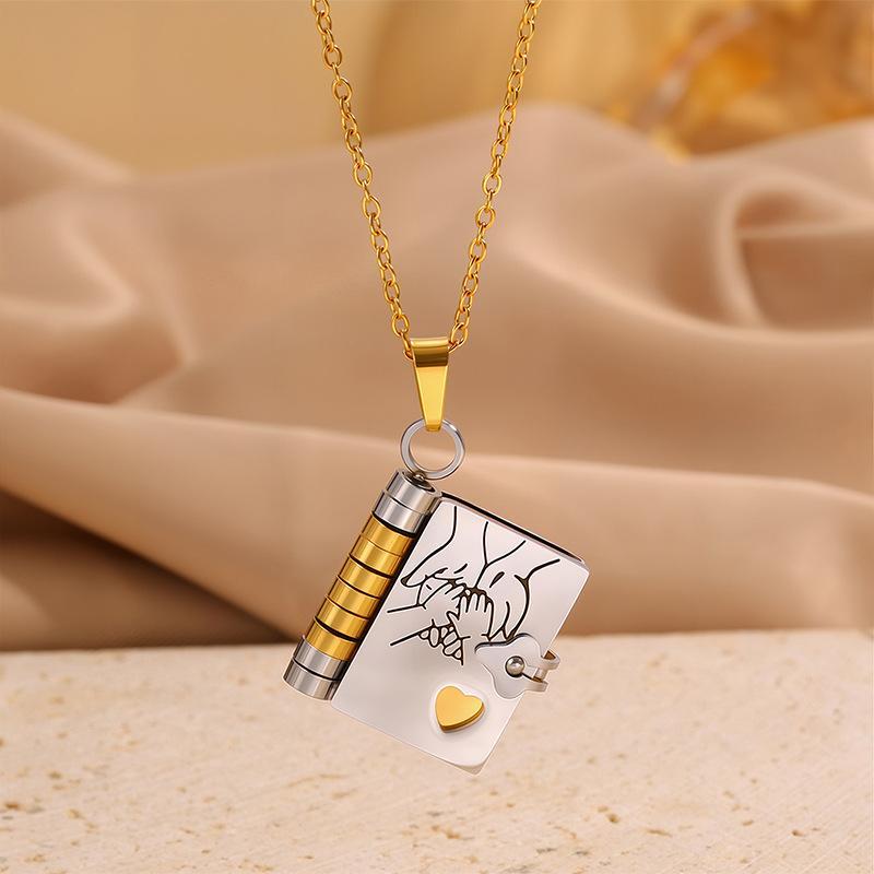 Luxury My Little Star Book Necklace Meaningful Gift Jewelry