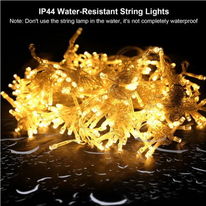 Waterproof LED String Lights Outdoor Party Christmas Decor Glow