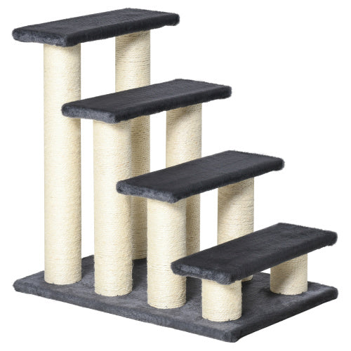 Premium Stair Style Cat Tree with Steps Scratching Post and Climb