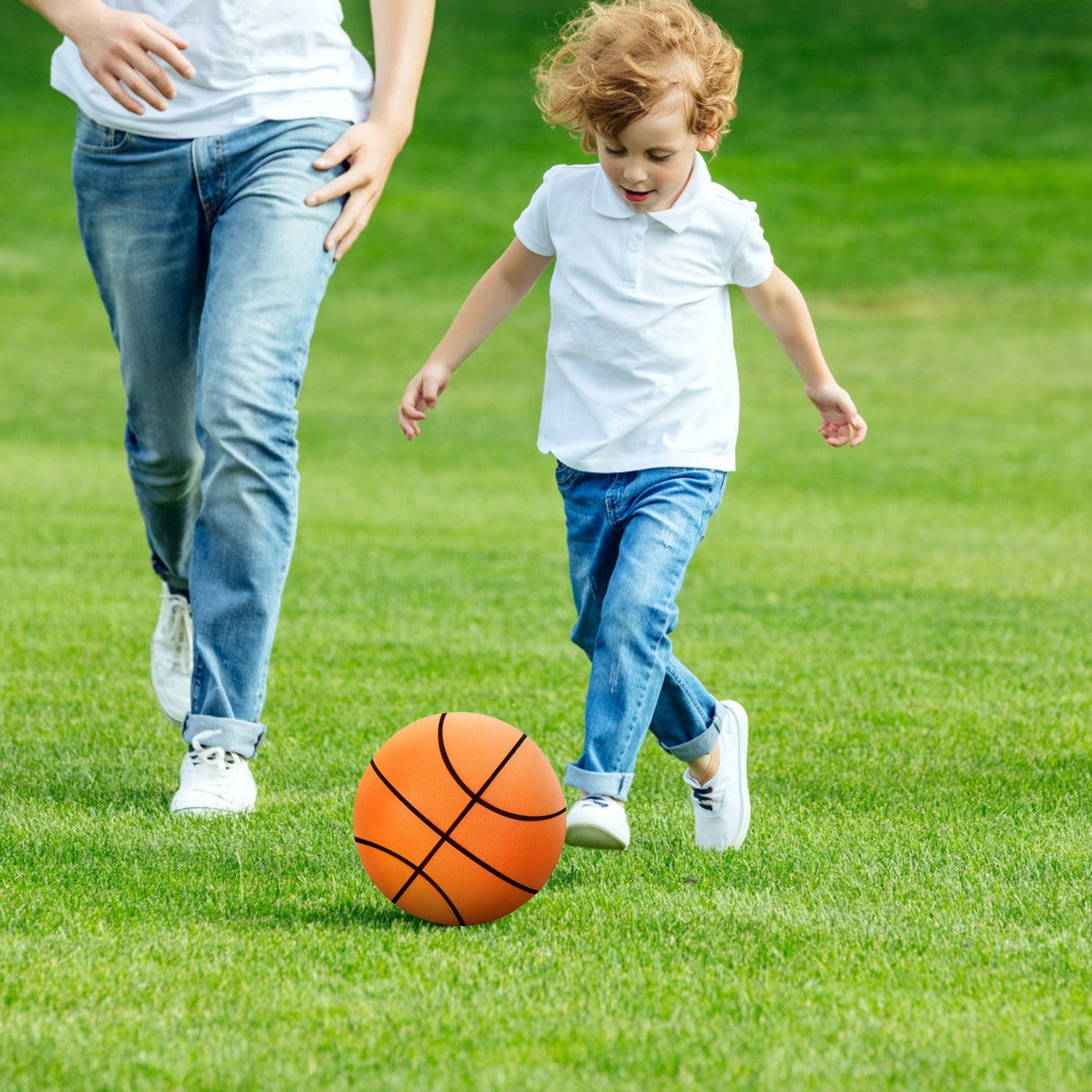 High-Density Indoor Training Silent Foam Basketball for Dribbling Practice