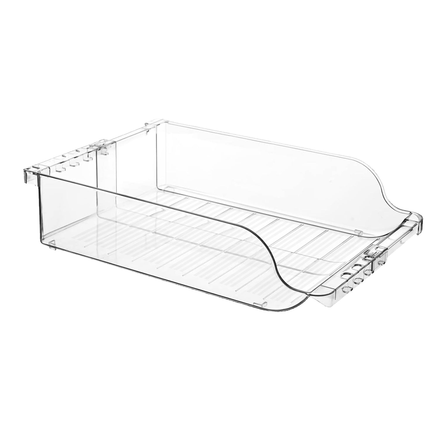 4Pcs Adjustable Soda Can Organizer Clear Fridge Dispenser