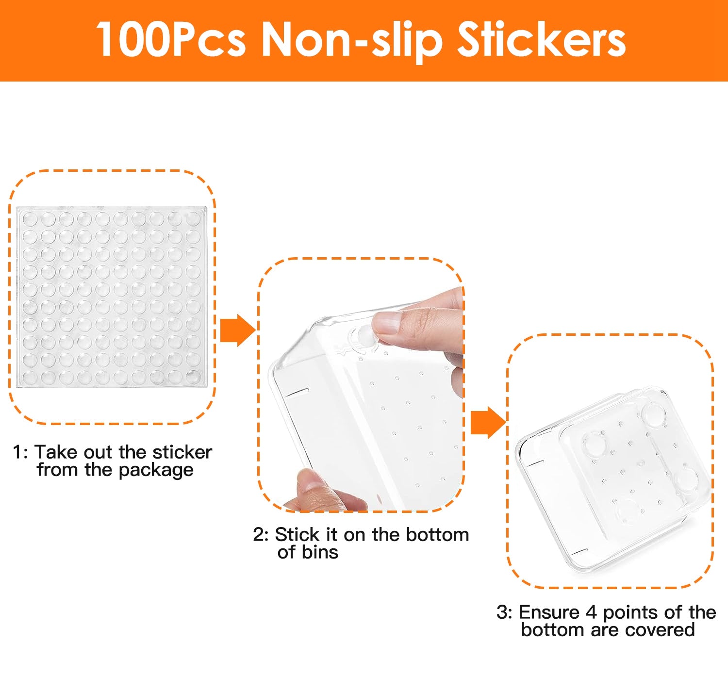 25Pcs Clear Drawer Organizer Set Multi-Size Storage Trays Bins