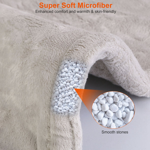 Weighted Neck Shoulder Heating Pad with 6 Heat 4 Timer Settings