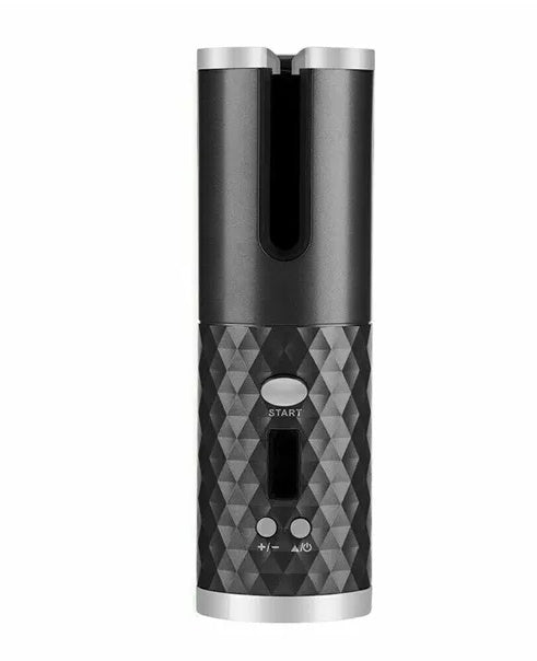 Cordless Auto Hair Curler LCD – Professional Rotating Curling Iron