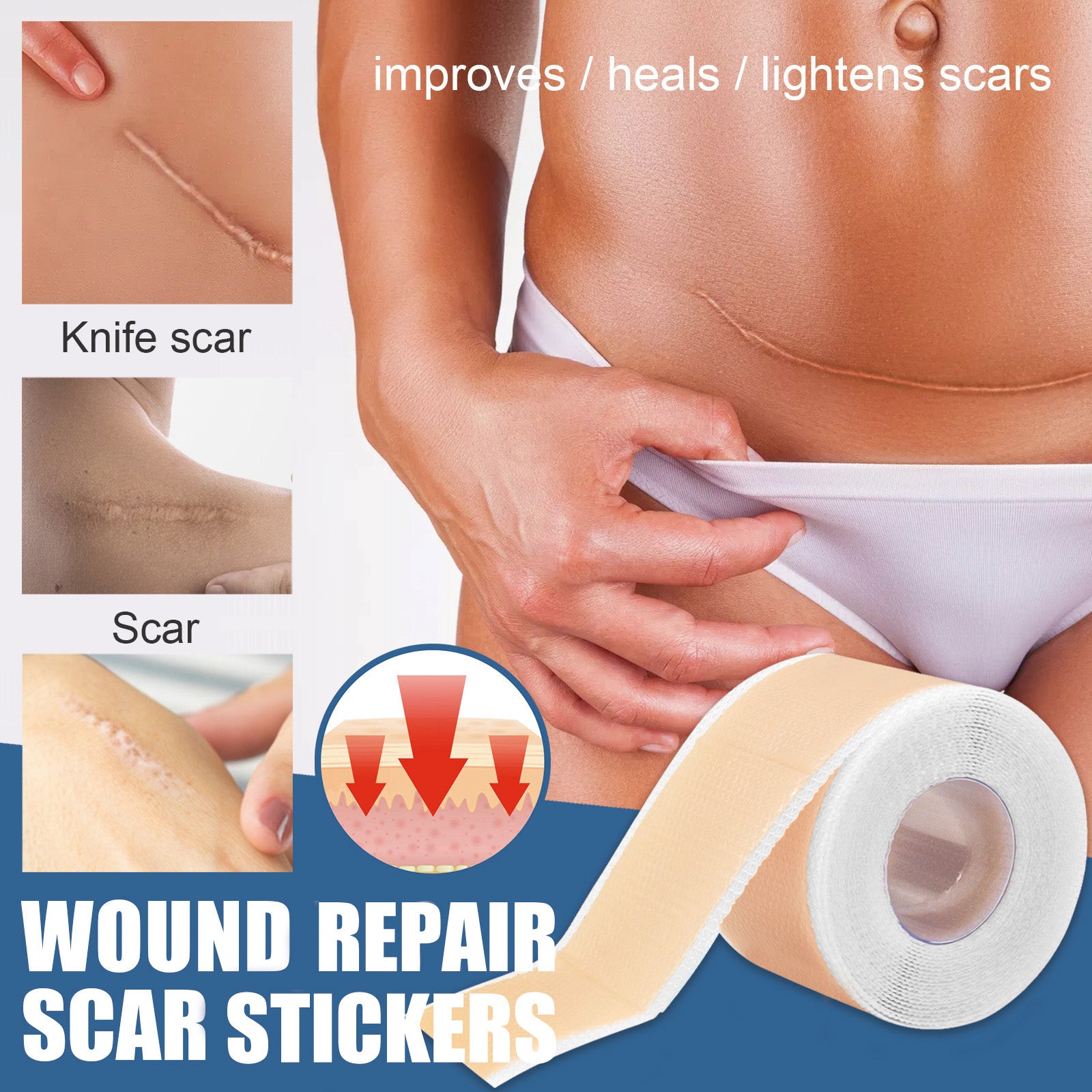 Daily Skin Repair Patches for Blemish Marks and Smooth Skin Care