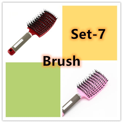 Bristle & Nylon Hair Brush for Detangling and Scalp Massage