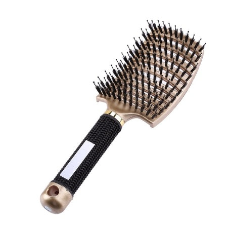 Bristle & Nylon Hair Brush for Detangling and Scalp Massage