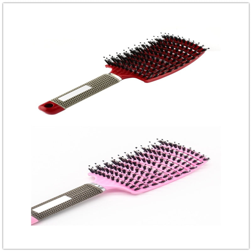 Bristle & Nylon Hair Brush for Detangling and Scalp Massage