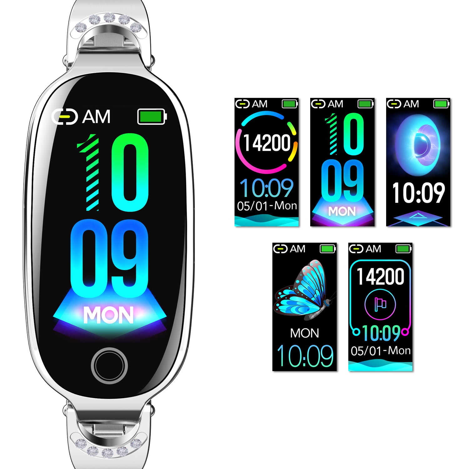 Smartwatch for Women with Health Tracking & iOS Android Support