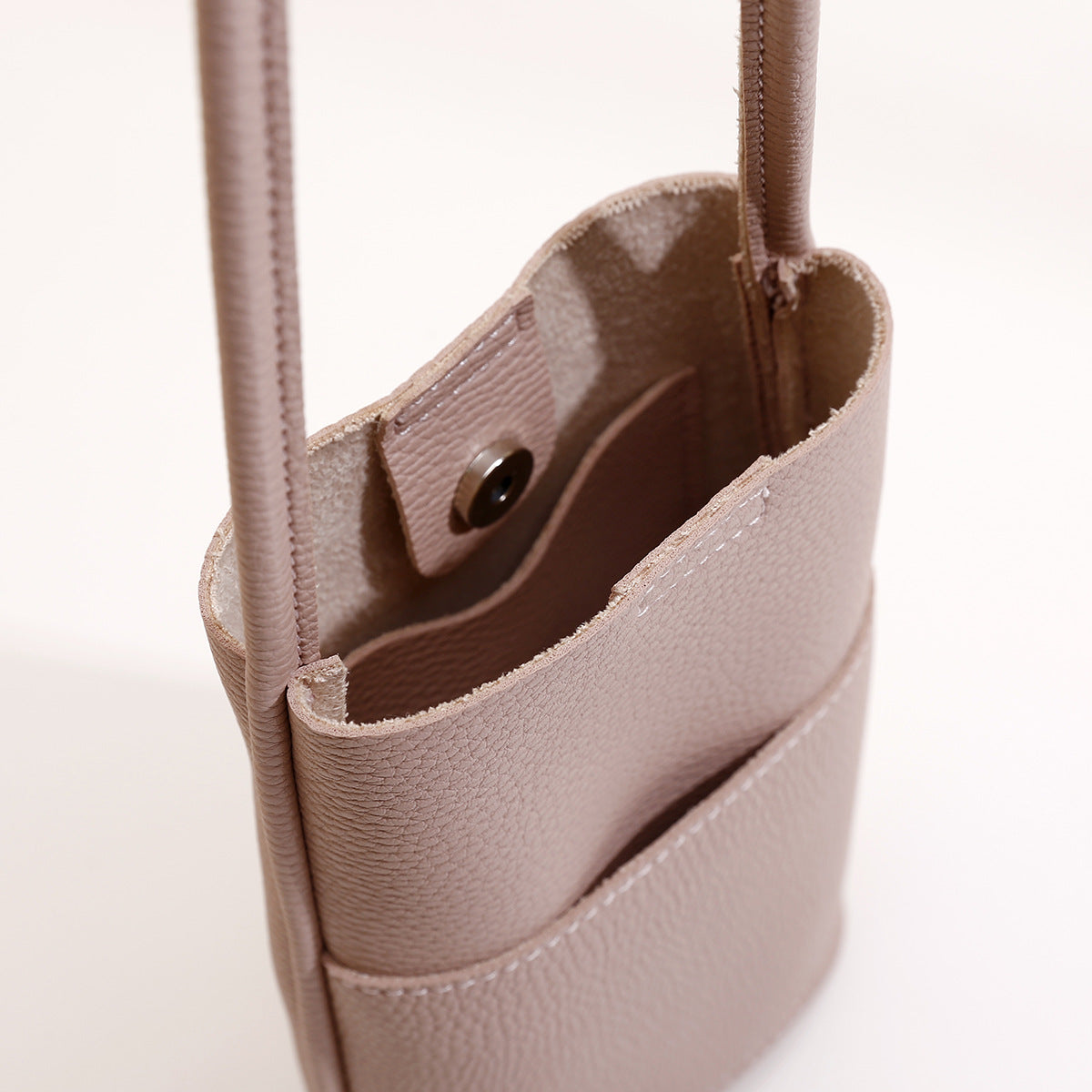 High Grade Soft Leather Mobile Phone Crossbody Bag for Women Stylish Use