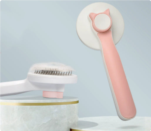Premium Pet Cat Comb Grooming Brush Deshedding Hair Tool