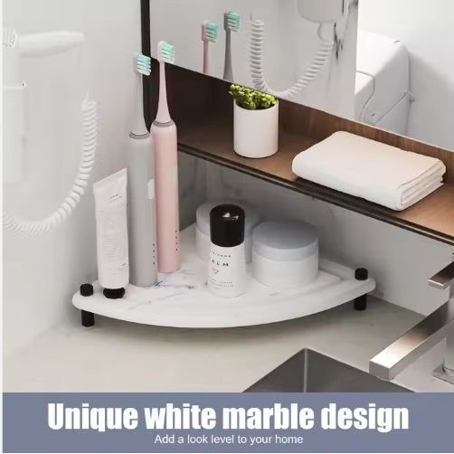 Premium Diatomite Sink Tray – Fast Dry Stone Organizer Rack