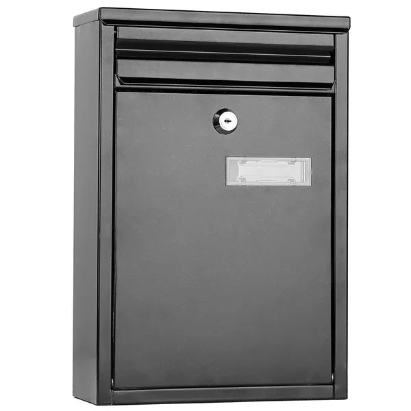 Secure Lockable Wall Mount Mailbox for Home & Office Use