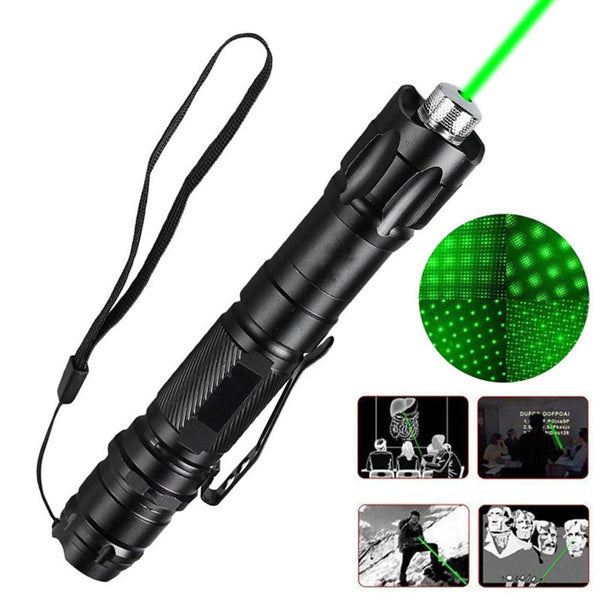 532nm Green Laser Pointer Pen Rechargeable Visible Beam Light