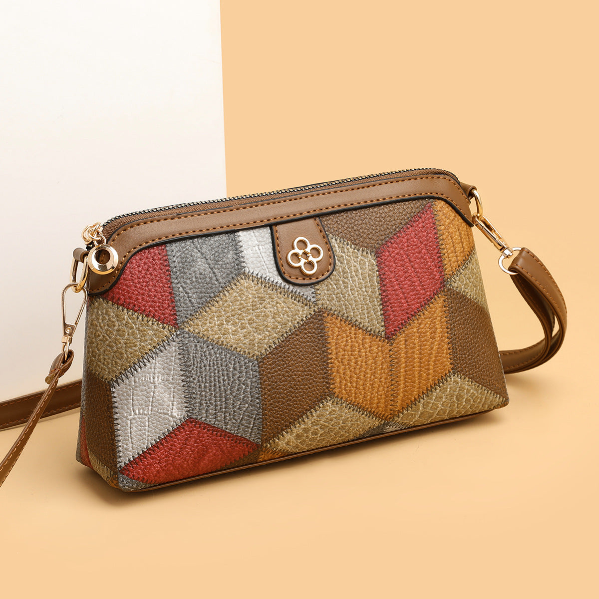 Bohemian Ethnic Crossbody Bag Niche Design Stylish Women Shoulder Bag