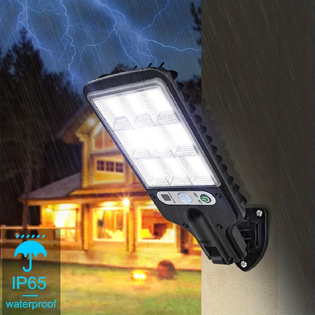 108 LED Solar Street Light Waterproof Motion Sensor Remote Control