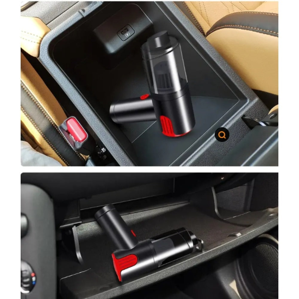 Wireless Car Vacuum Cleaner USB Rechargeable Mini Handheld