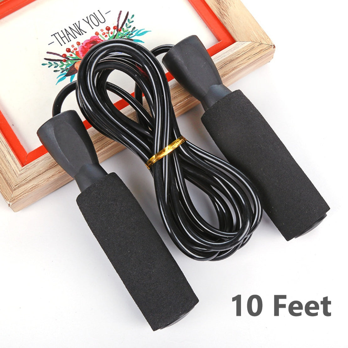 Adjustable Speed Skipping Rope with Tangle-Free Boxing & Fitness Jump Rope