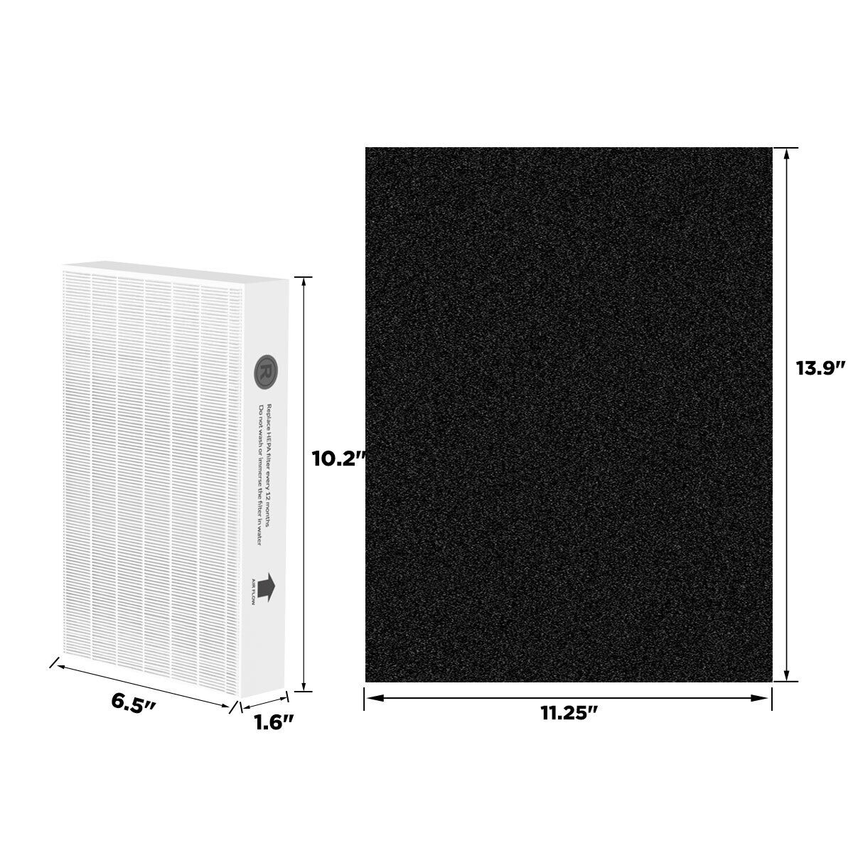 H13 True HEPA Filter Replacement for HPA200 Air Purifier