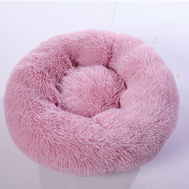 Luxury Plush Pet Nest Soft Warm Cozy Bed for Dogs & Cats