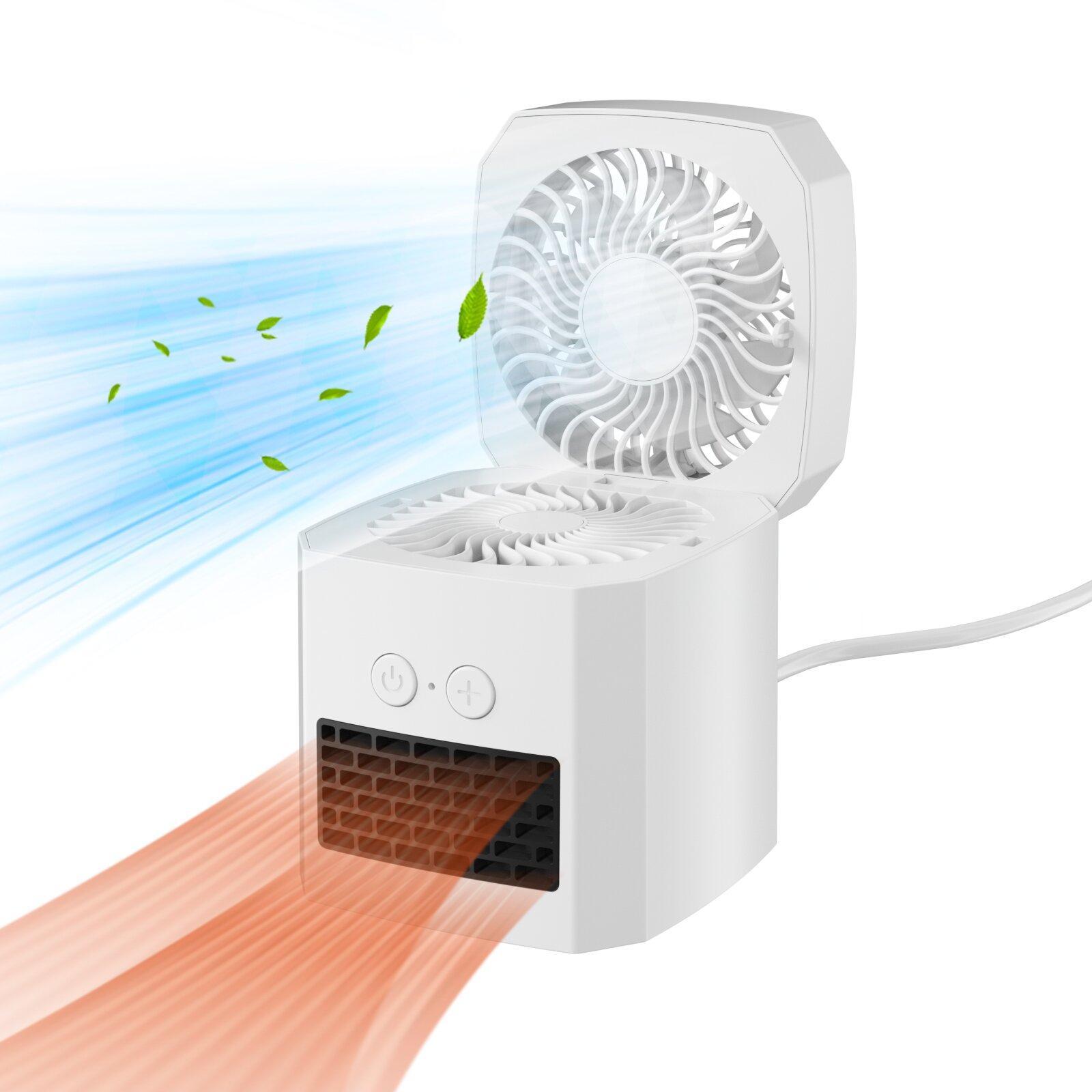 Dual Function Cooling Heating Fan Portable 3 Speed Heater