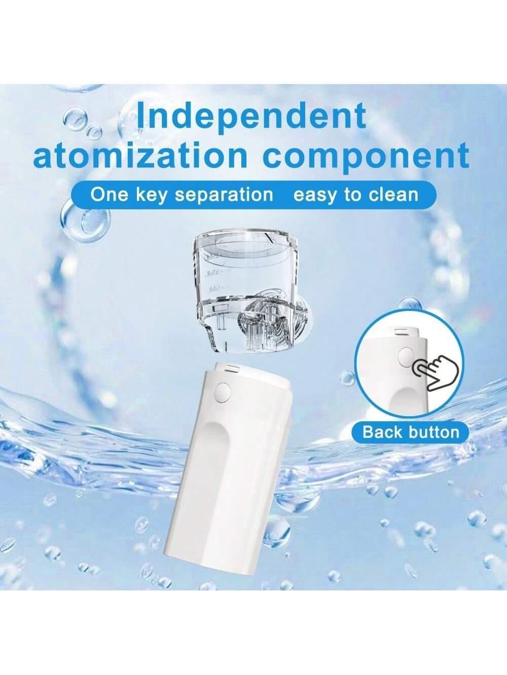 Portable Facial Hydration Nebulizer Rechargeable Mist Sprayer