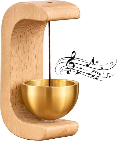 Premium Magnetic Door Chime Bell Wooden Ding Sound Shop