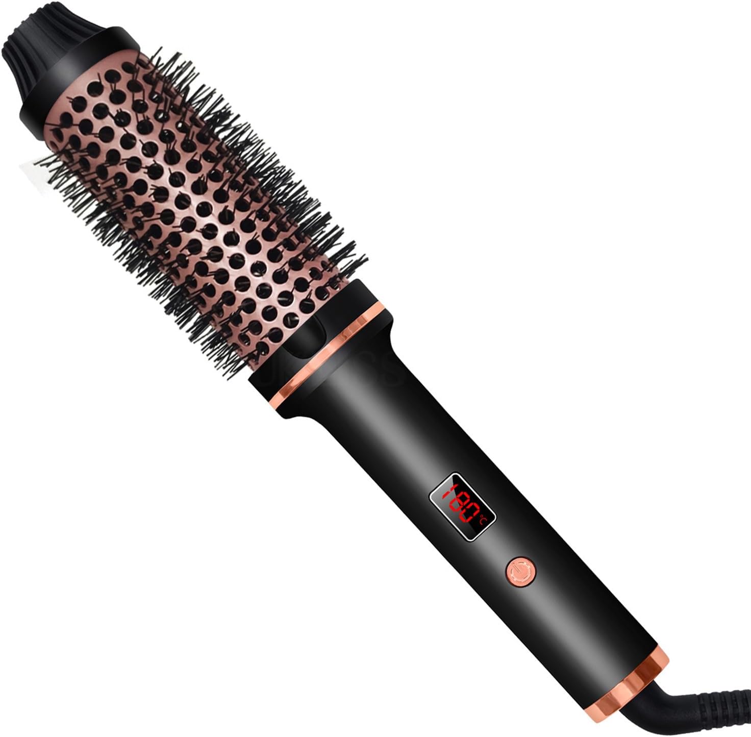 Professional Thermal Brush Curling Iron for Volume & Smooth Hair