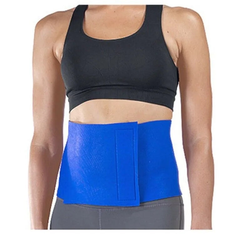 Waist Trimmer Belt Sweat Band Wrap for Slimming & Fitness