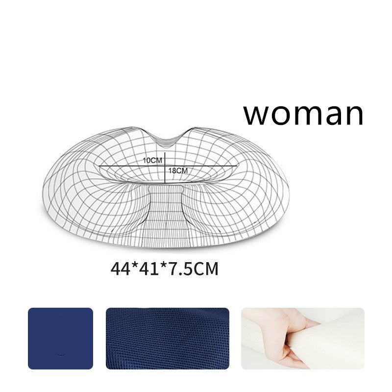 Memory Foam Seat Cushion Pillow for Office Chair Comfort Support