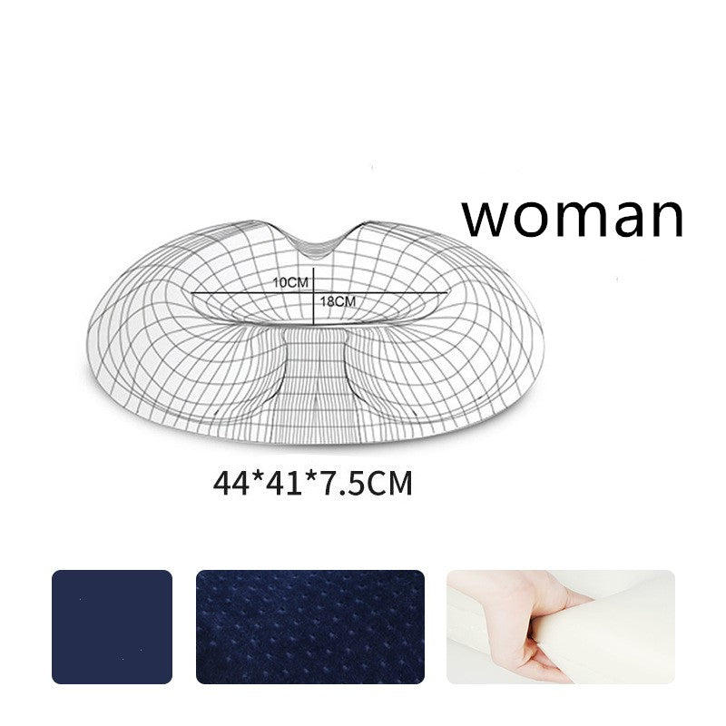 Memory Foam Seat Cushion Pillow for Office Chair Comfort Support