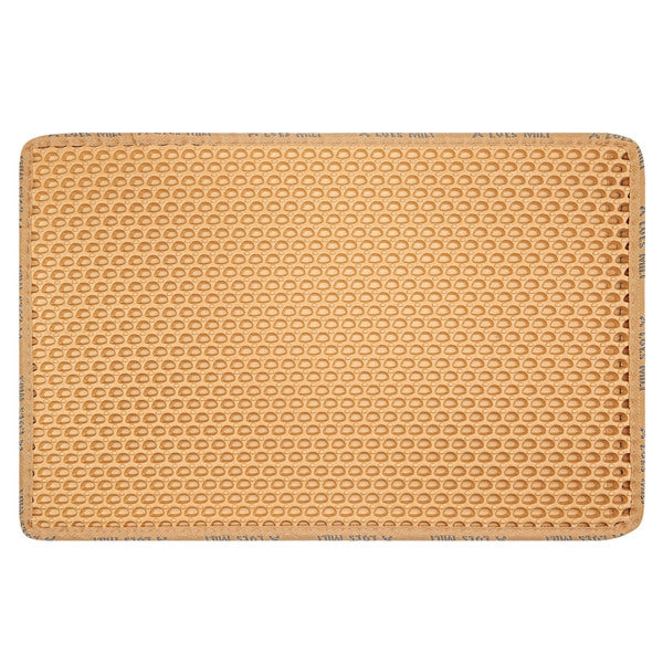 Premium Double Layer Rice Shape Cat Litter Pad Waterproof Mat