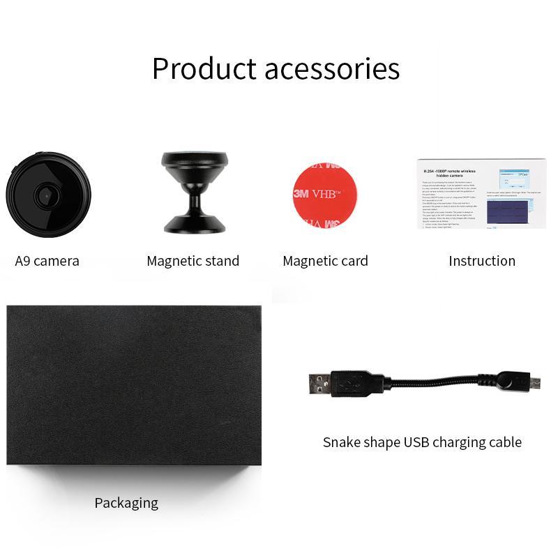 HD Surveillance Camera WiFi Remote Viewing Home Security Cam