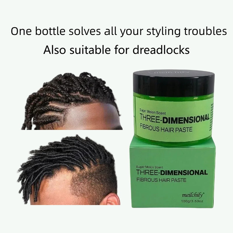Unisex Fluffy Styling Hair Gel for Soft Hold and Natural Volume