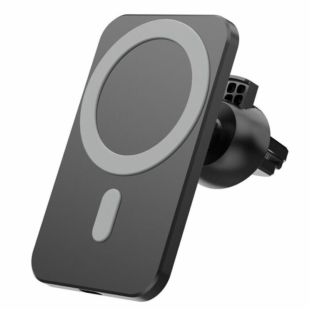 Magnetic Wireless Car Charger Mount Fast Charging MagSafe Holder