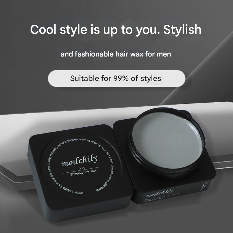 Men’s Hair Styling Wax Strong Hold Natural Look