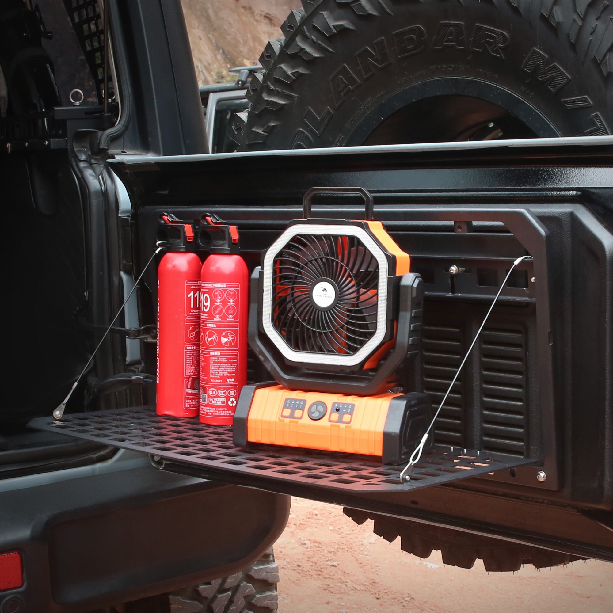 Tailgate Table for Jeep Wrangler JK JL 2007–2025 Foldable