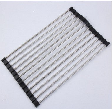 Folding Stainless Steel Kitchen Sink Rack