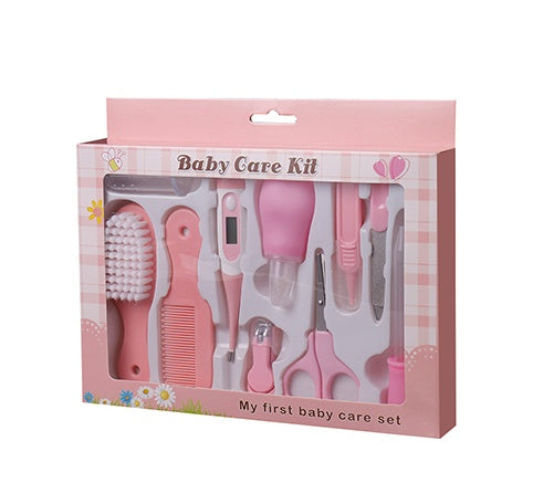 Baby Grooming and Care Kit with Thermometer, Nasal Care and Nail Clipper Set
