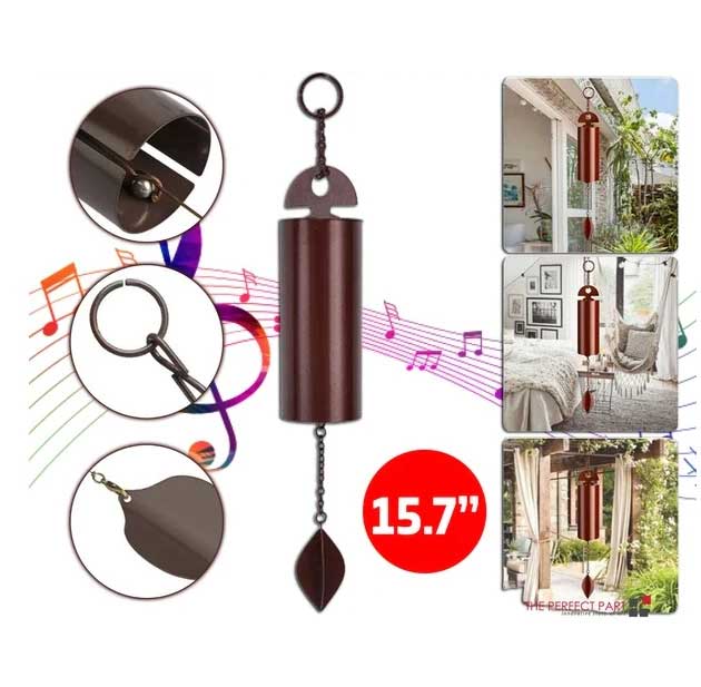 Premium Large Metal Wind Chime Deep Resonance Garden Decor